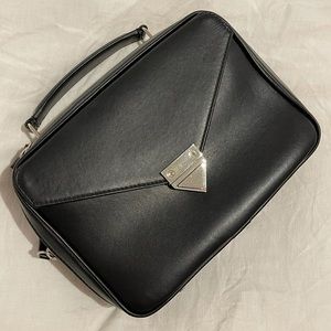 Kooples leather satchel brand new black Barbara